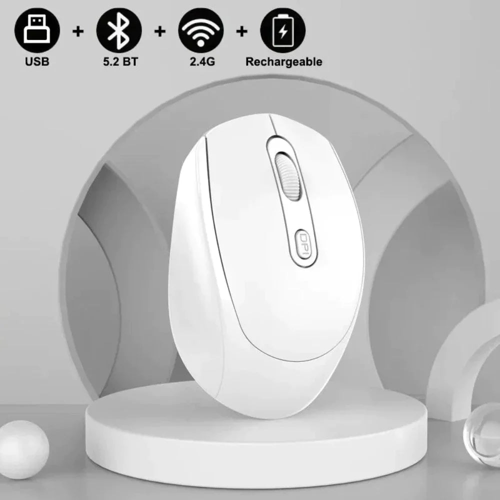 Vibrant 1600DPI Dual-Mode Wireless Mouse