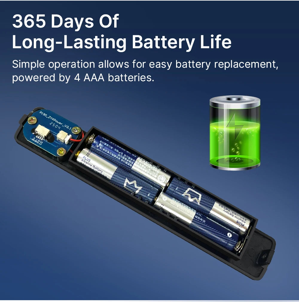 VBU Tuya Smart BLE Fingerprint Door Lock Digital Electronic Lock with Password/Key/Smart Life/ Tuya APP Unlock