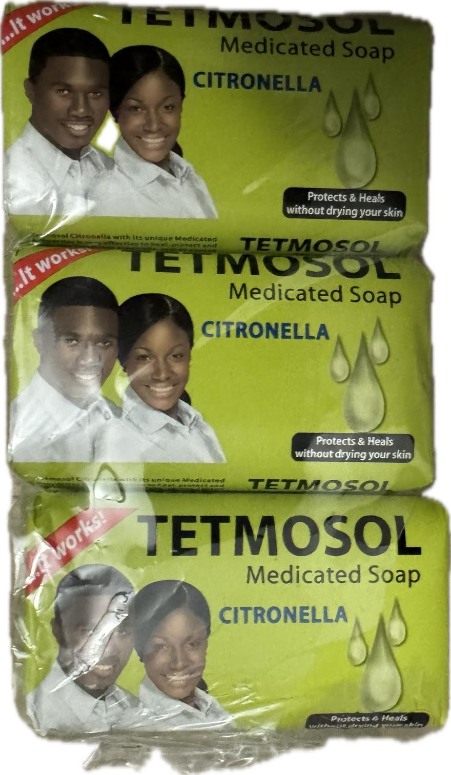 Tetmosol Medicated Soap Citronella (PACK OF 6)USA SELLER - Miami beauty1