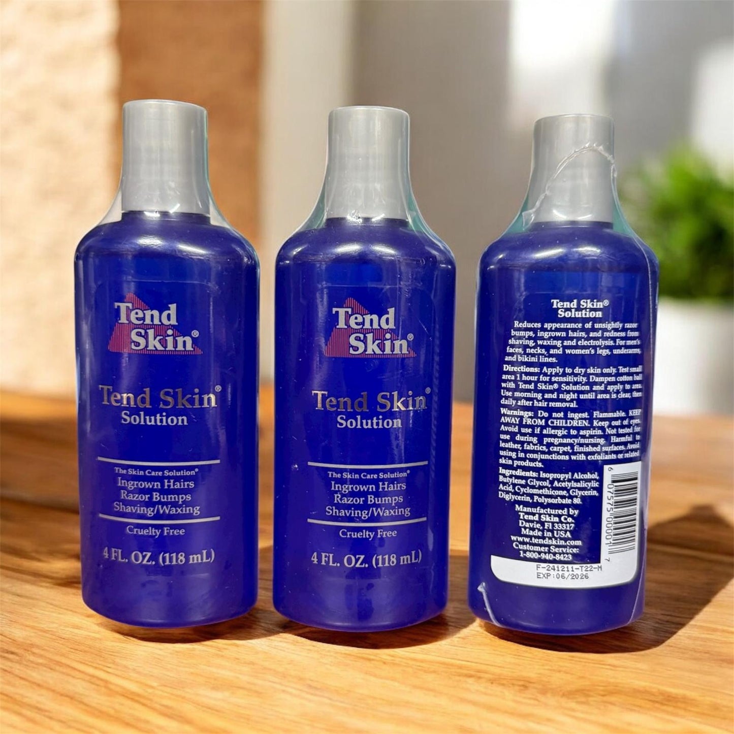 Tend Skin Razor Bump Solution. 3 Bottles , 4 Oz ✅