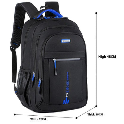 Men's Fashion Large Capacity Computer Backpack - Miami beauty1