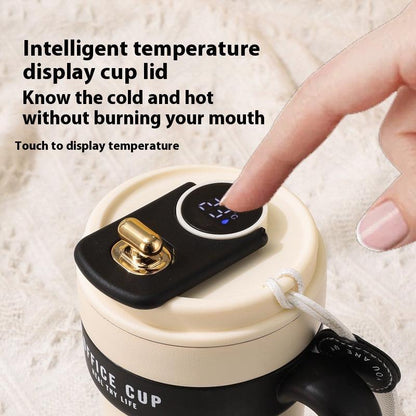 Intelligent Temperature Display Coffee Cup 316 Stainless Steel - Miami beauty1