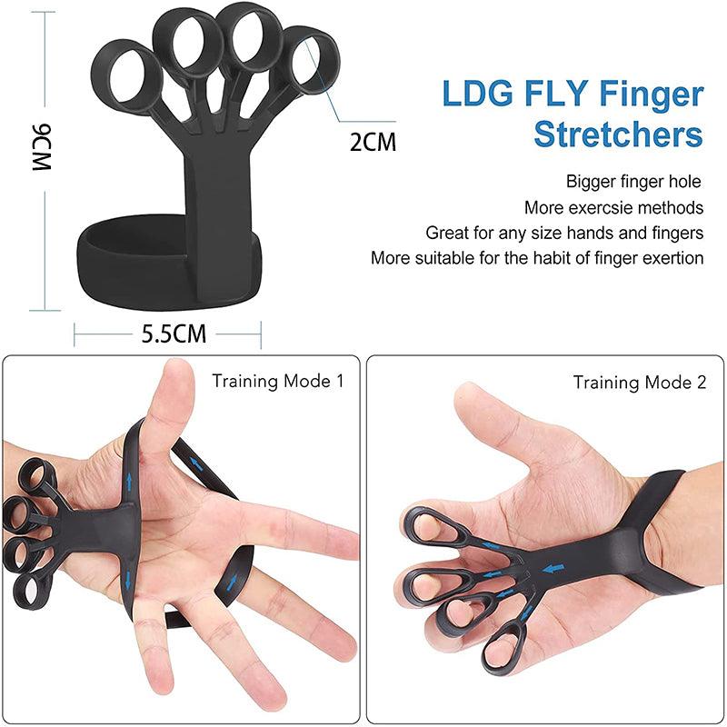 Silicone Grip Device Finger Exercise Stretcher Arthritis Hand Grip Trainer Strengthen Rehabilitation Training To Relieve Pain - Miami beauty1