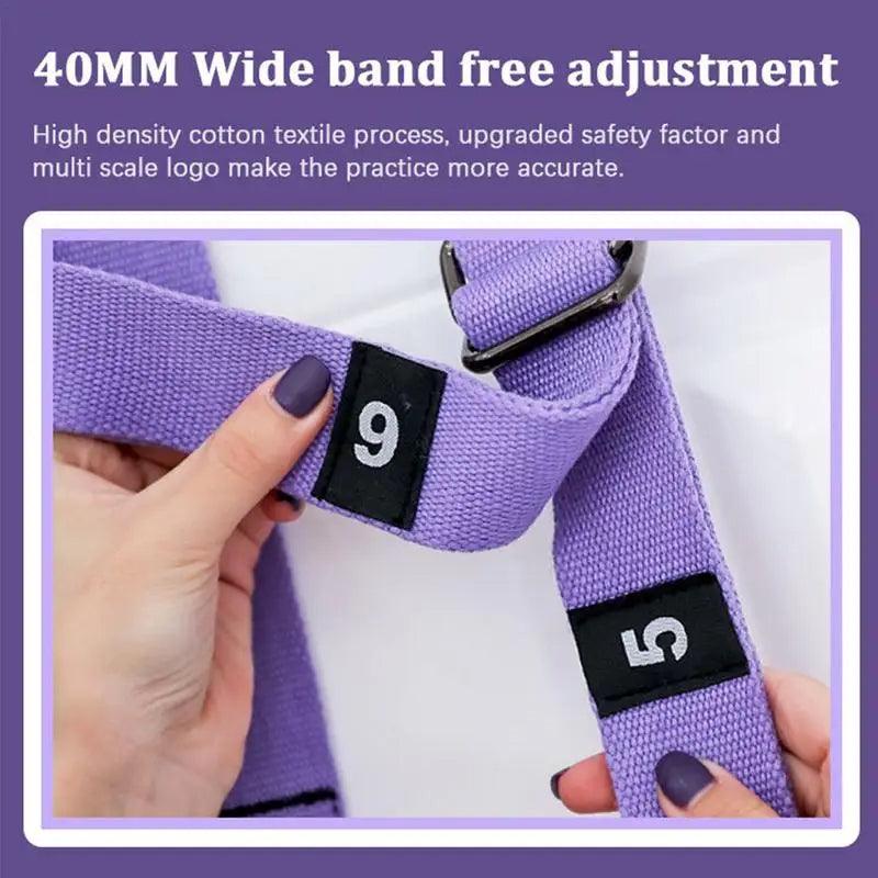 Adjustable Aerial Yoga Strap Elastic Stretch Door Hanging Yoga Belts Hammock Swing Aerial Yoga Rope Fitness Device For Women - Miami beauty1