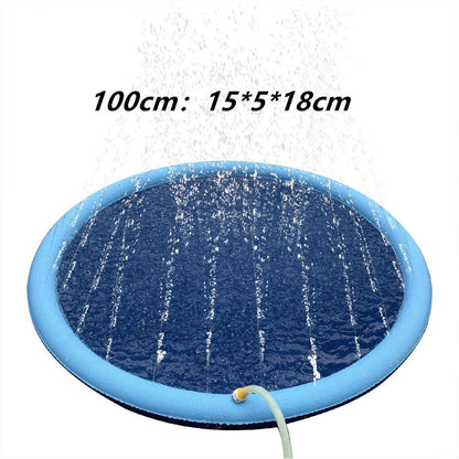 Non-Slip Splash Pad For Kids And Pet Dog - Miami beauty1