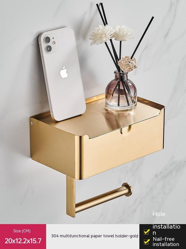 Tissue Box Toilet Paper Roll Stand - Miami beauty1