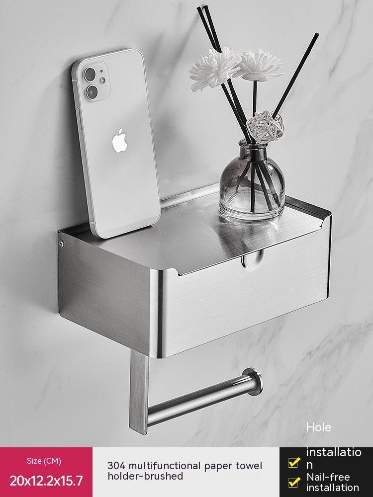 Tissue Box Toilet Paper Roll Stand - Miami beauty1