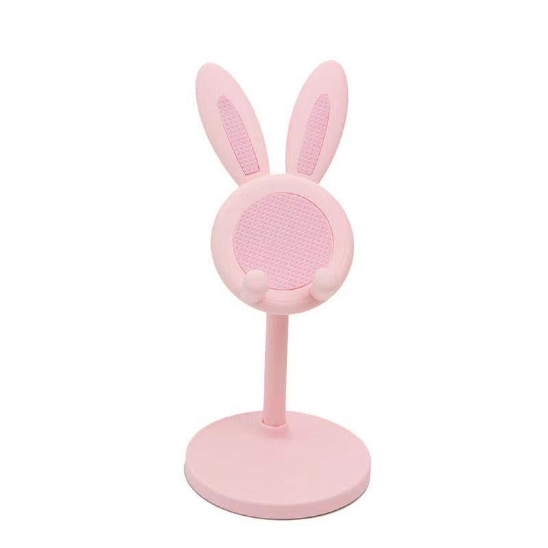 Cartoon Little Rabbit Desktop Mobile Phone Holder Live Drama Chasing Tablet Holder Livable Student Lazy Person Holder Gift - Miami beauty1