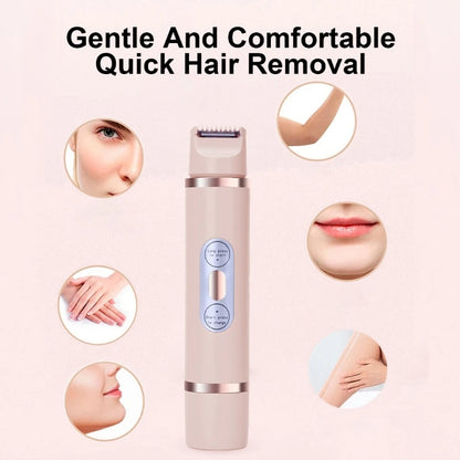 Electric Shaver Painless Women's Epilator Bikini Hair Removal Device Automatic Hair Trimmer Underarm Facial Lips Leg