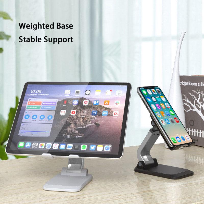 Cell Phone Stand Desktop Live Support Frame Multifunctional Tablet Stand Foldable Retractable Phone Stand - Miami beauty1