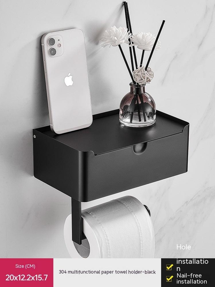 Tissue Box Toilet Paper Roll Stand - Miami beauty1