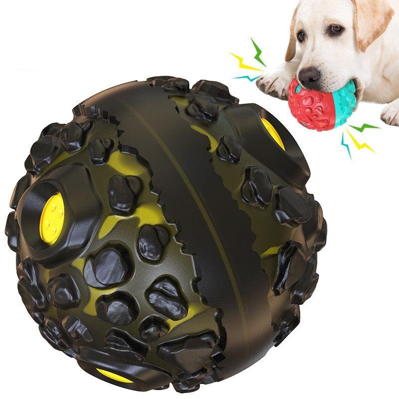 Meteorite Strange Sound Teether Ball Dog Toy Pet Supplies - Miami beauty1