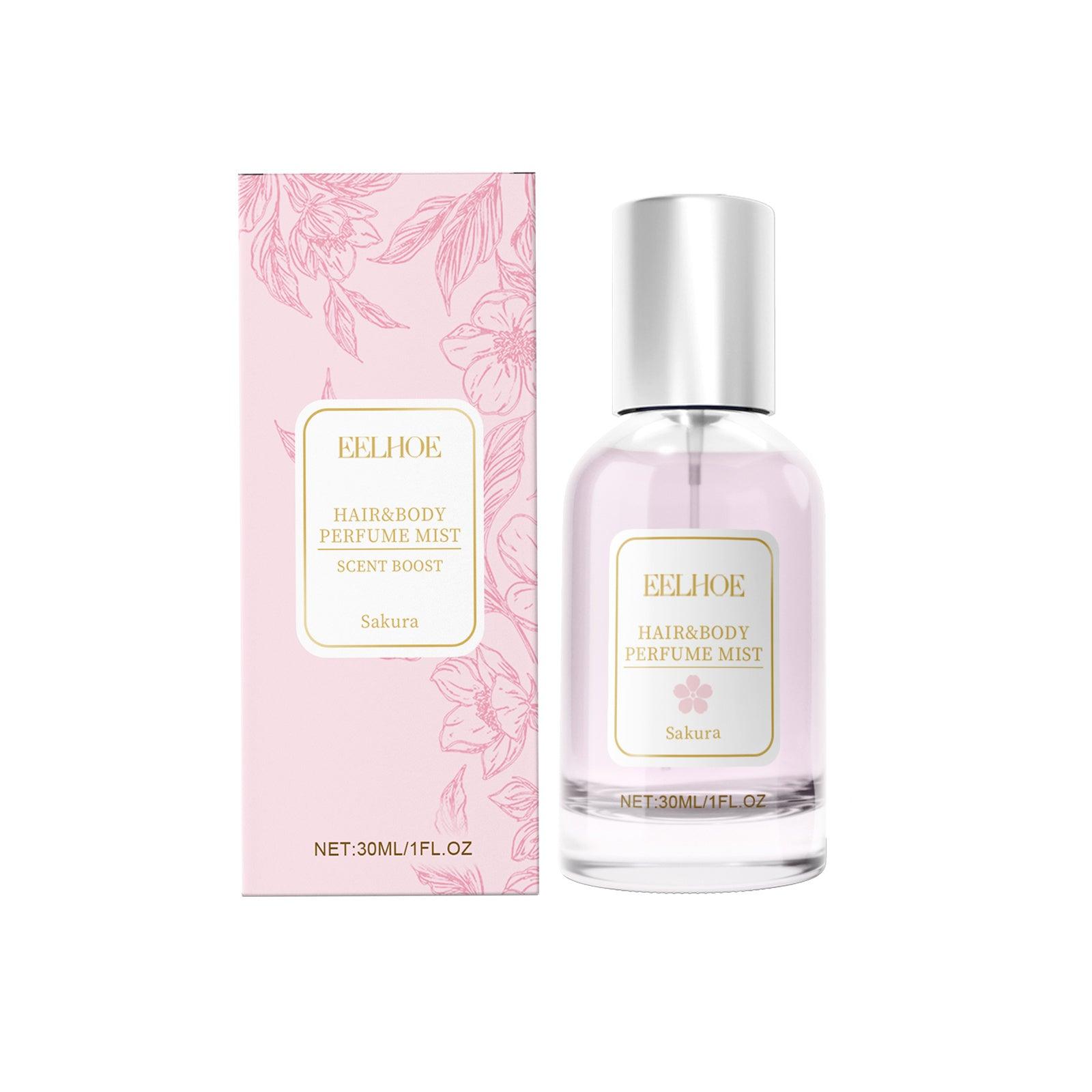 EELHOE Cherry Blossom Body Hair Eau De Parfum Spray Elegant Dating Atmosphere Natural Niche Eau De Parfum Spray - Miami beauty1