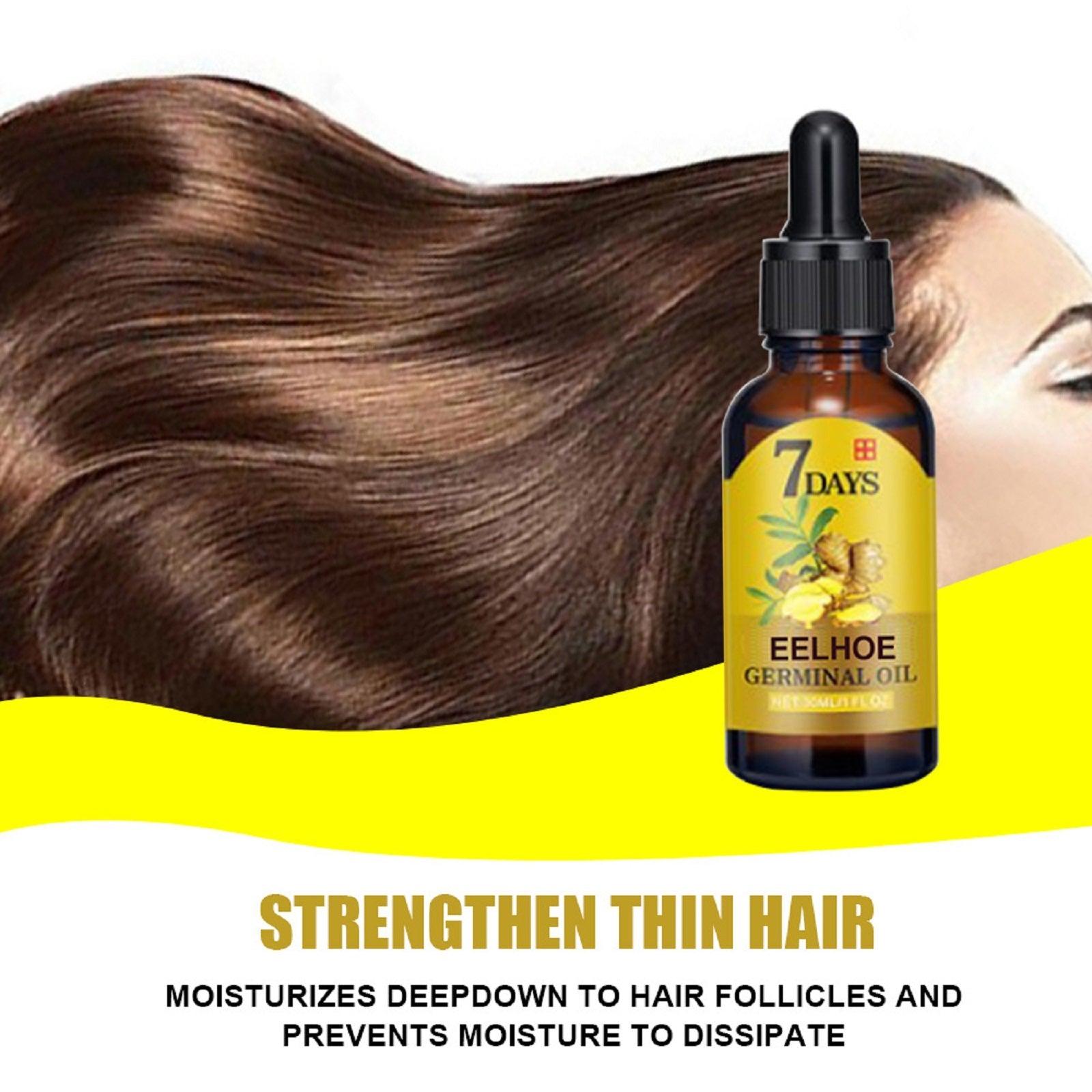 EELHOE Ginger Hair Care Liquid Nourishes And Nourishes Hair, Strengthens And Prevents Hair Loss - Miami beauty1