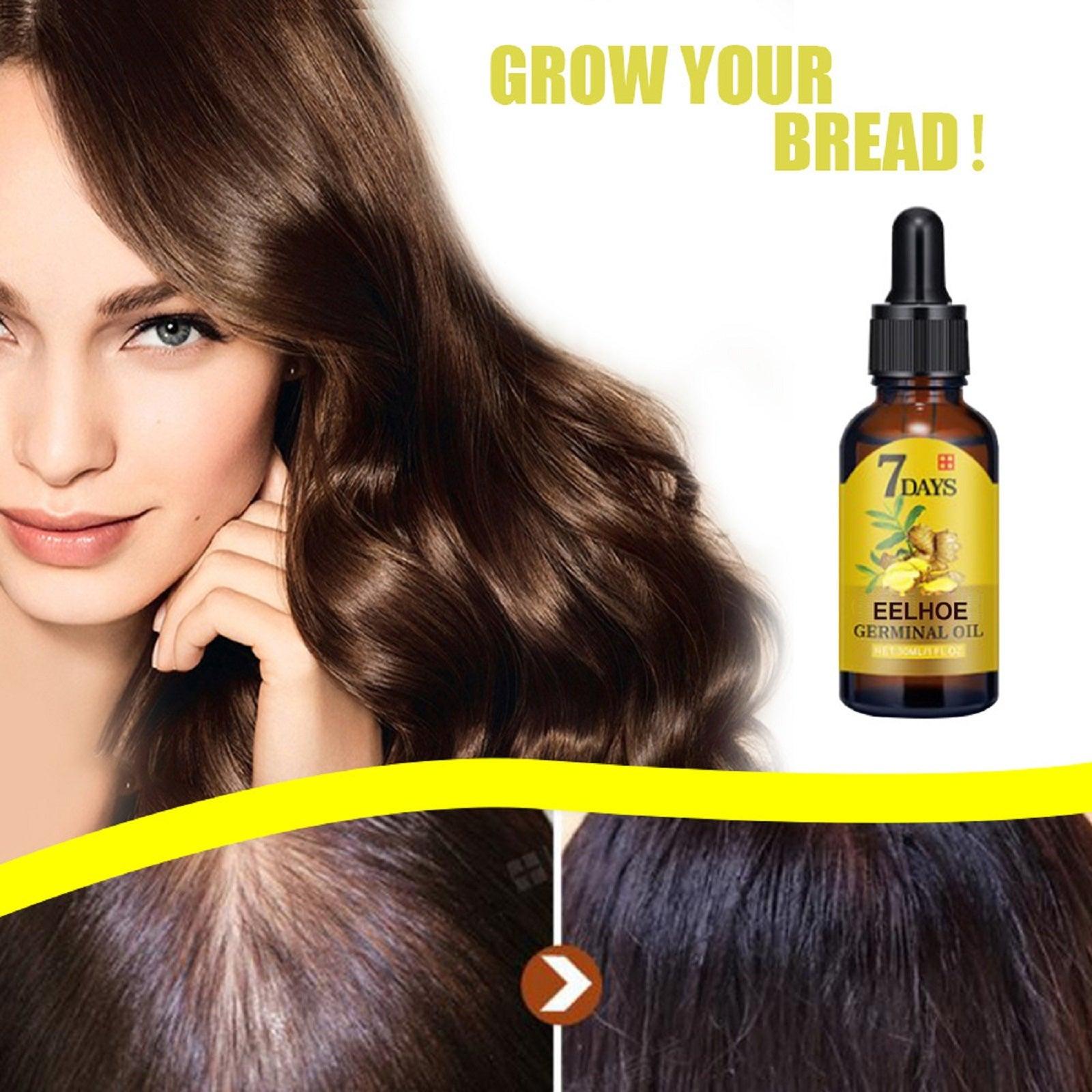 EELHOE Ginger Hair Care Liquid Nourishes And Nourishes Hair, Strengthens And Prevents Hair Loss - Miami beauty1