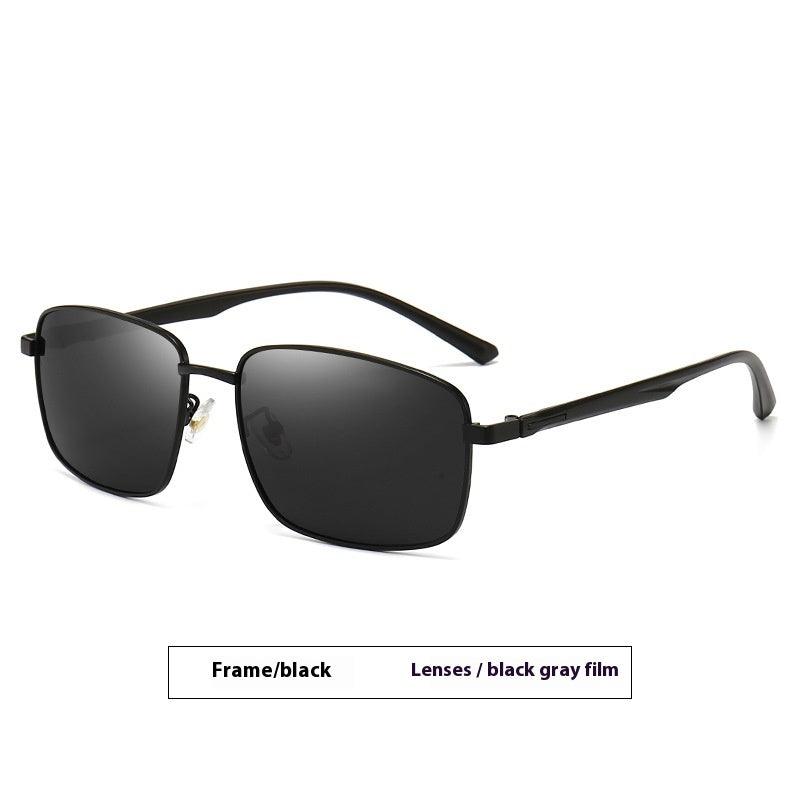 Metal Frame Polarized Sunglasses Driving Fashion High Sense - Miami beauty1