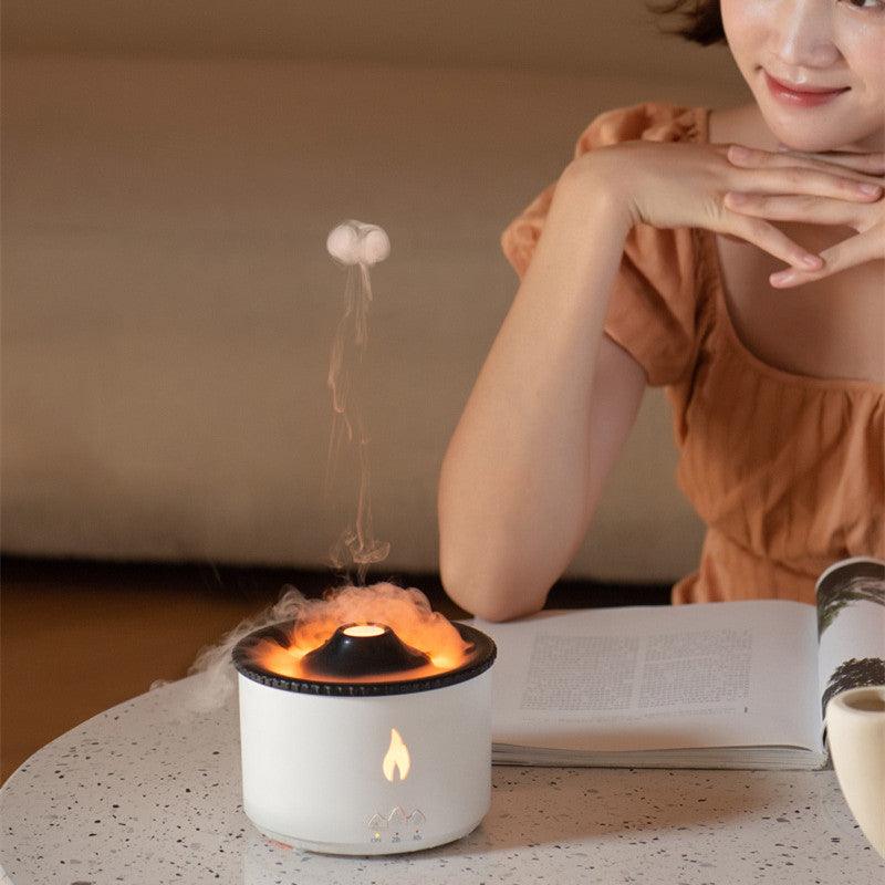 New Two-color Spray Ring Volcano Humidifier - Miami beauty1