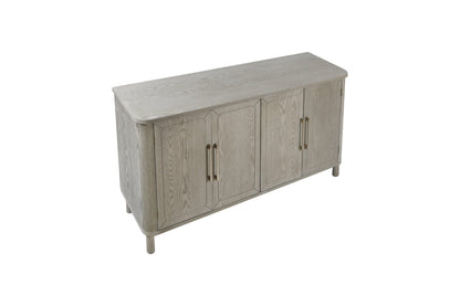 Four Door Storage Cabinet With Curved Countertop - Miami beauty1