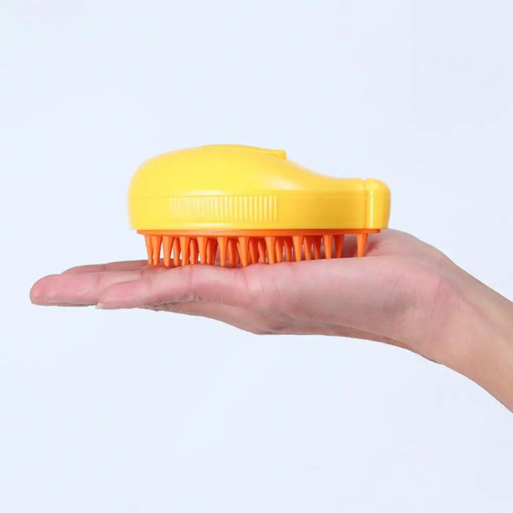 Grooming Brush for Pets Multifunctional Pet Grooming Tool Banana Shape Steamy Cat Brush for Hair Removal Grooming Pet for Pets - Miami beauty1