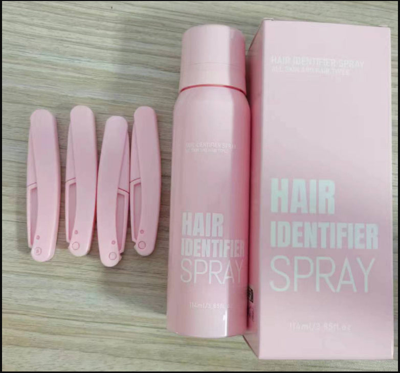 Hair Identifier Spray Set For Face Shaving Moisturizing Dermaplaner Spray For Face Shaving Skin Care - Miami beauty1