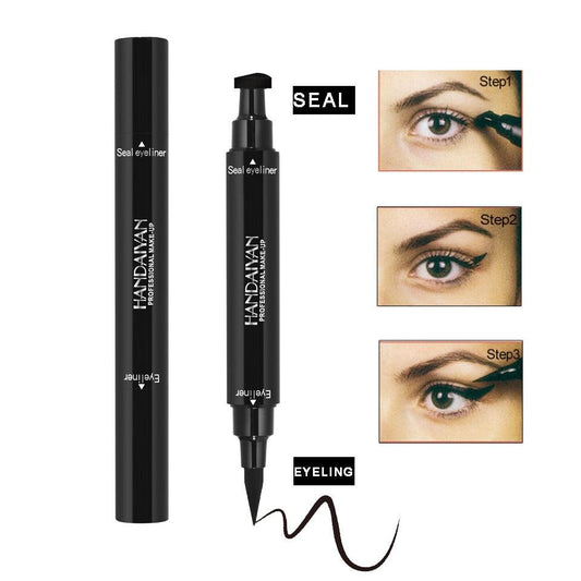 HANDAIYAN Han Daiyan double-headed black triangle seal eyeliner - Miami beauty1