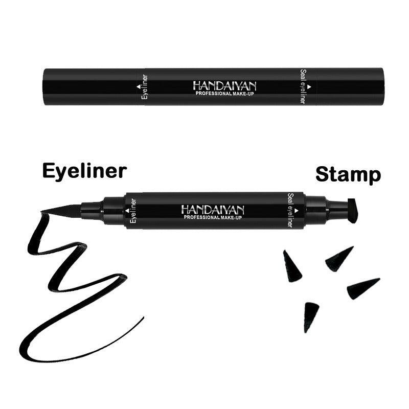 HANDAIYAN Han Daiyan double-headed black triangle seal eyeliner - Miami beauty1