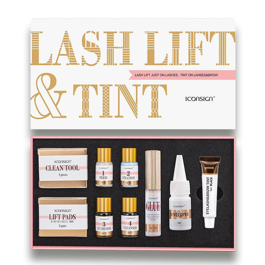 ICONSIGN Lash Lift EyeLash Eyebrow Dye Tint Kit Lashes Perm Set Brow Lamination Makeup Tools - Miami beauty1