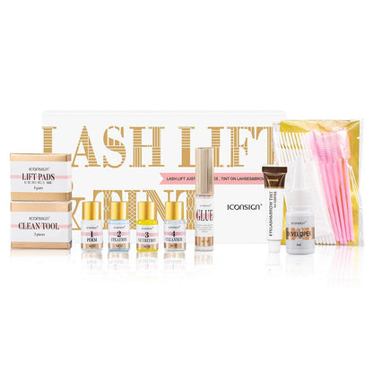 ICONSIGN Lash Lift EyeLash Eyebrow Dye Tint Kit Lashes Perm Set Brow Lamination Makeup Tools - Miami beauty1