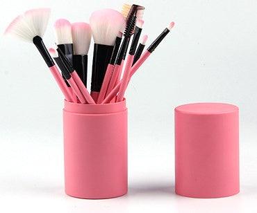 Makeup brush set 12 makeup brushes - Miami beauty1