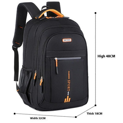 Men's Fashion Large Capacity Computer Backpack - Miami beauty1