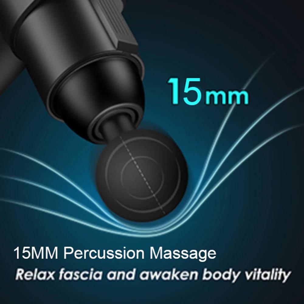 Mini Massage Gun With Lcd Display - Miami beauty1