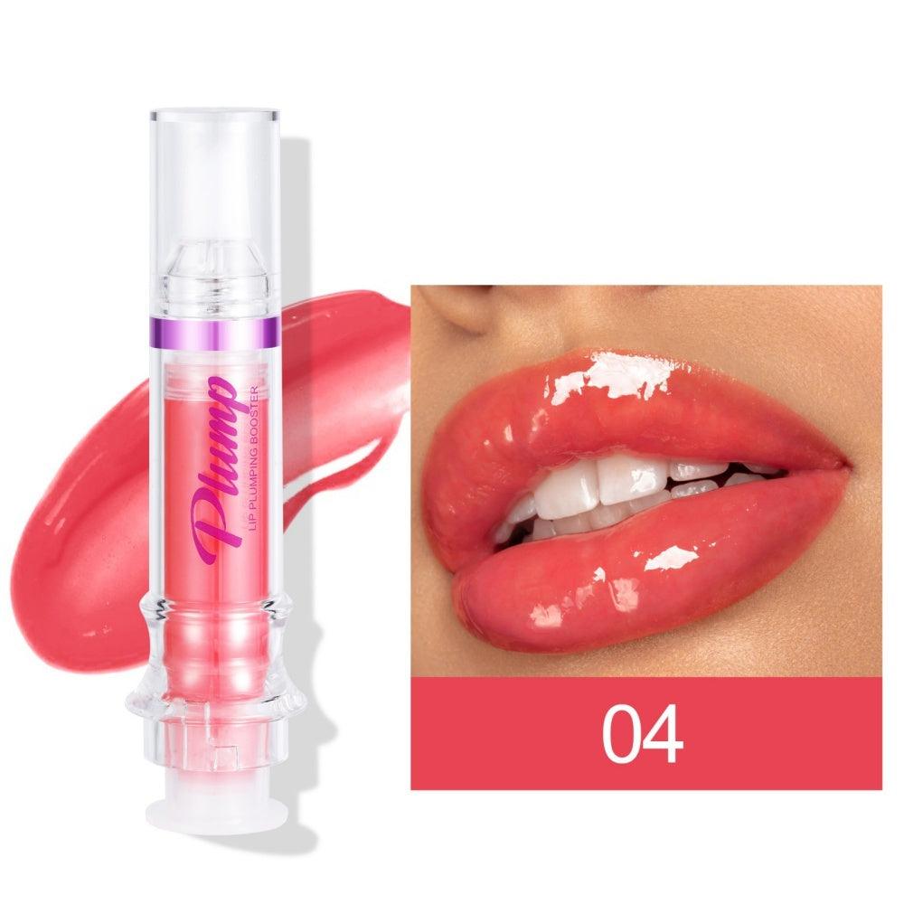 New Tube Lip Rich Lip Color Slightly Spicy Lip Honey Lip Glass Mirror Face Lip Mirror Liquid Lipstick - Miami beauty1