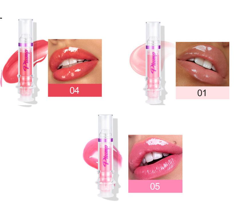New Tube Lip Rich Lip Color Slightly Spicy Lip Honey Lip Glass Mirror Face Lip Mirror Liquid Lipstick - Miami beauty1