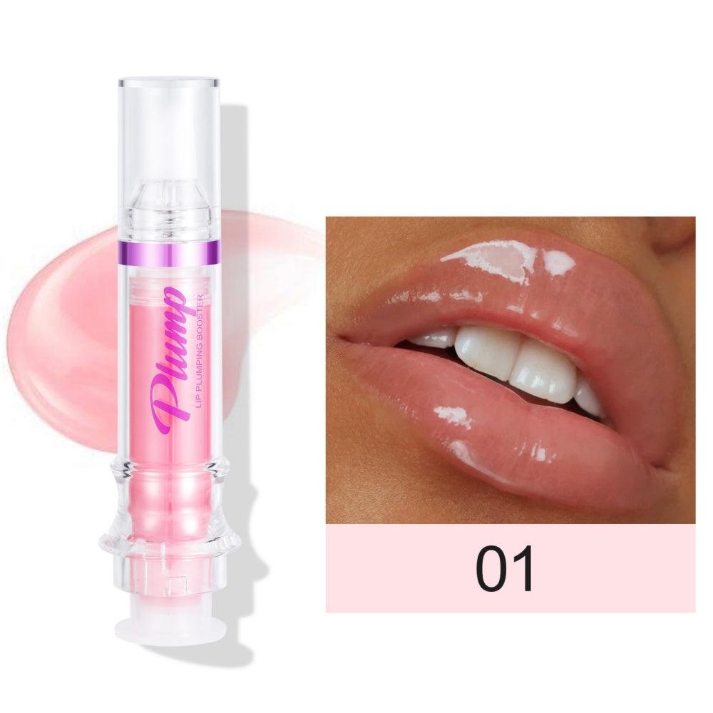 New Tube Lip Rich Lip Color Slightly Spicy Lip Honey Lip Glass Mirror Face Lip Mirror Liquid Lipstick - Miami beauty1