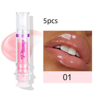 New Tube Lip Rich Lip Color Slightly Spicy Lip Honey Lip Glass Mirror Face Lip Mirror Liquid Lipstick - Miami beauty1