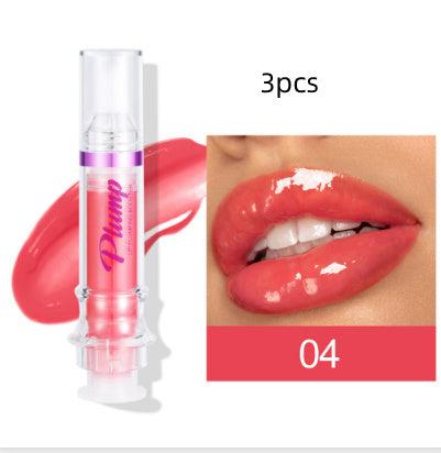 New Tube Lip Rich Lip Color Slightly Spicy Lip Honey Lip Glass Mirror Face Lip Mirror Liquid Lipstick - Miami beauty1