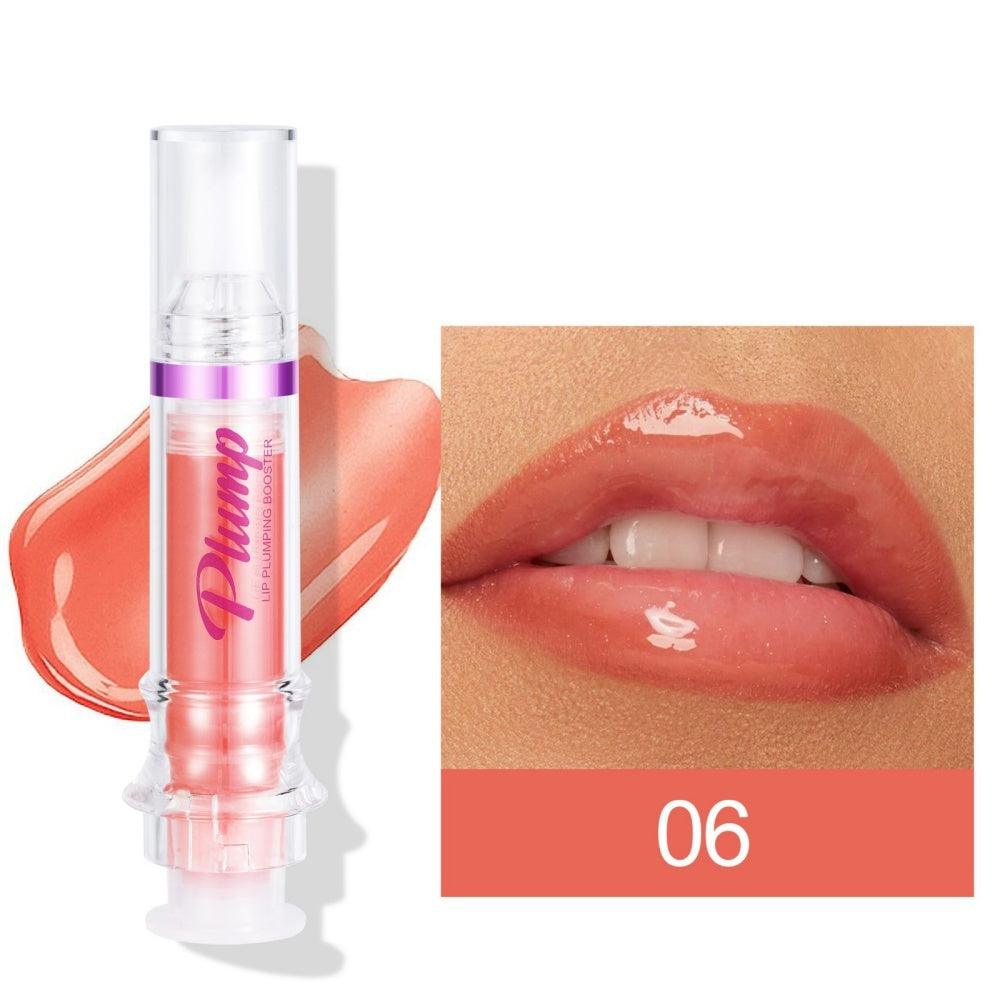 New Tube Lip Rich Lip Color Slightly Spicy Lip Honey Lip Glass Mirror Face Lip Mirror Liquid Lipstick - Miami beauty1