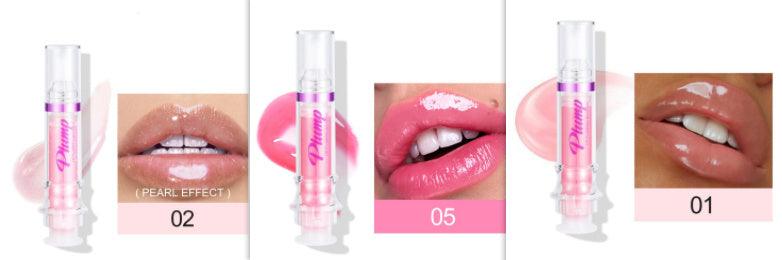 New Tube Lip Rich Lip Color Slightly Spicy Lip Honey Lip Glass Mirror Face Lip Mirror Liquid Lipstick - Miami beauty1