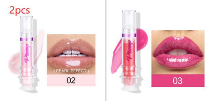 New Tube Lip Rich Lip Color Slightly Spicy Lip Honey Lip Glass Mirror Face Lip Mirror Liquid Lipstick - Miami beauty1