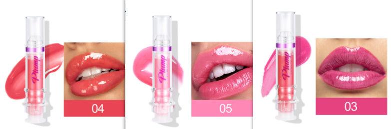 New Tube Lip Rich Lip Color Slightly Spicy Lip Honey Lip Glass Mirror Face Lip Mirror Liquid Lipstick - Miami beauty1