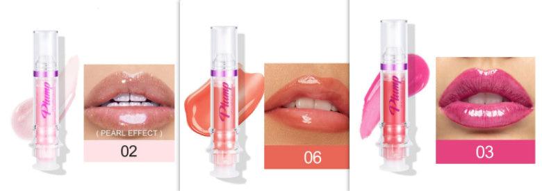 New Tube Lip Rich Lip Color Slightly Spicy Lip Honey Lip Glass Mirror Face Lip Mirror Liquid Lipstick - Miami beauty1
