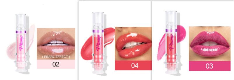 New Tube Lip Rich Lip Color Slightly Spicy Lip Honey Lip Glass Mirror Face Lip Mirror Liquid Lipstick - Miami beauty1