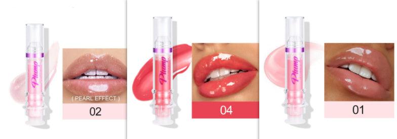New Tube Lip Rich Lip Color Slightly Spicy Lip Honey Lip Glass Mirror Face Lip Mirror Liquid Lipstick - Miami beauty1