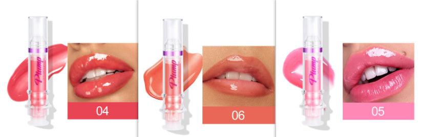 New Tube Lip Rich Lip Color Slightly Spicy Lip Honey Lip Glass Mirror Face Lip Mirror Liquid Lipstick - Miami beauty1