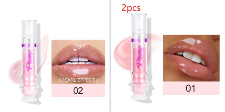 New Tube Lip Rich Lip Color Slightly Spicy Lip Honey Lip Glass Mirror Face Lip Mirror Liquid Lipstick - Miami beauty1
