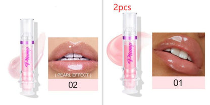 New Tube Lip Rich Lip Color Slightly Spicy Lip Honey Lip Glass Mirror Face Lip Mirror Liquid Lipstick - Miami beauty1