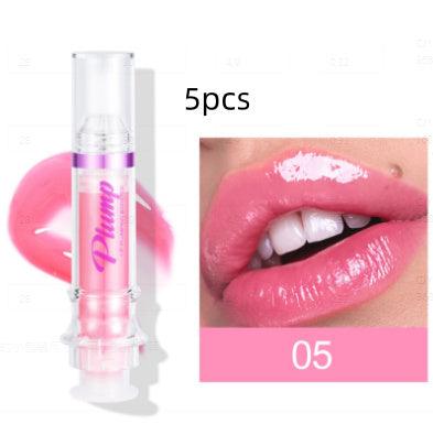 New Tube Lip Rich Lip Color Slightly Spicy Lip Honey Lip Glass Mirror Face Lip Mirror Liquid Lipstick - Miami beauty1