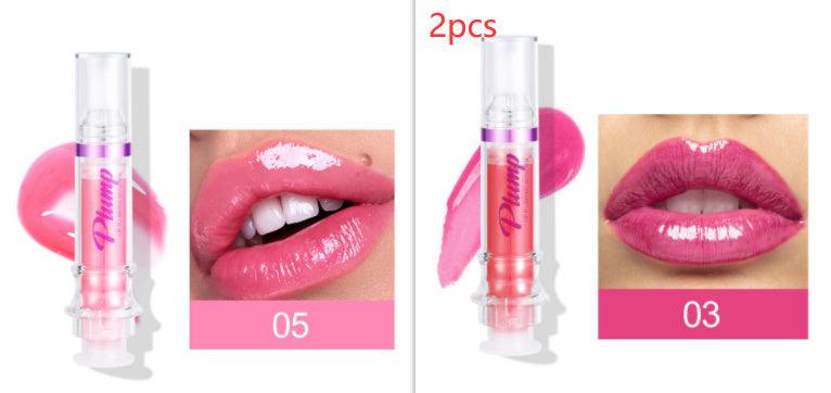 New Tube Lip Rich Lip Color Slightly Spicy Lip Honey Lip Glass Mirror Face Lip Mirror Liquid Lipstick - Miami beauty1