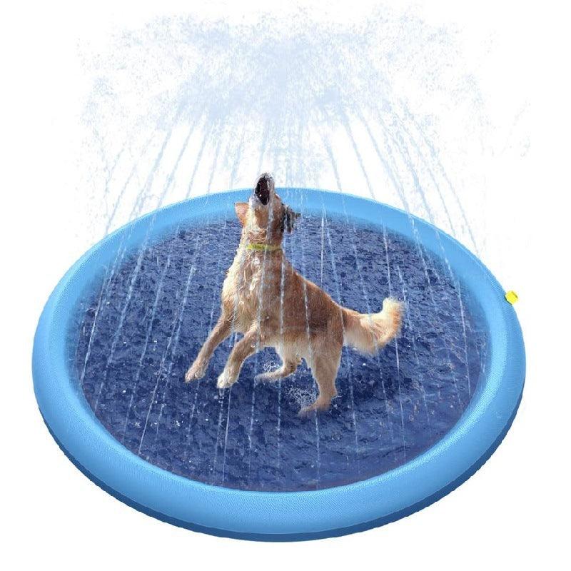 Non-Slip Splash Pad For Kids And Pet Dog - Miami beauty1