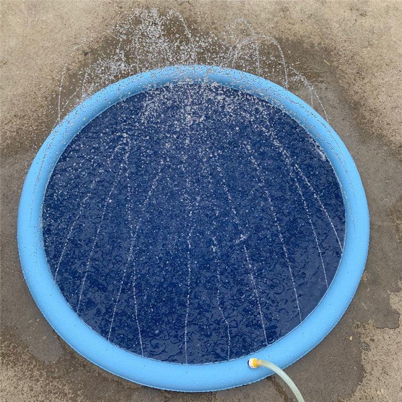 Non-Slip Splash Pad For Kids And Pet Dog - Miami beauty1